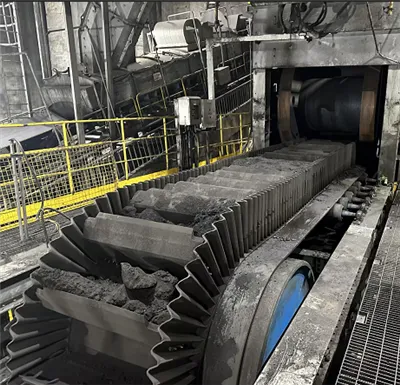 Sabuk Konveyor Bergelombang